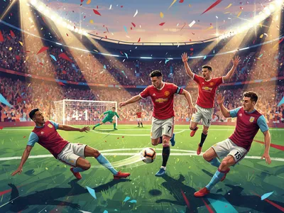 man utd dominate villa 4 1 premier league statement win